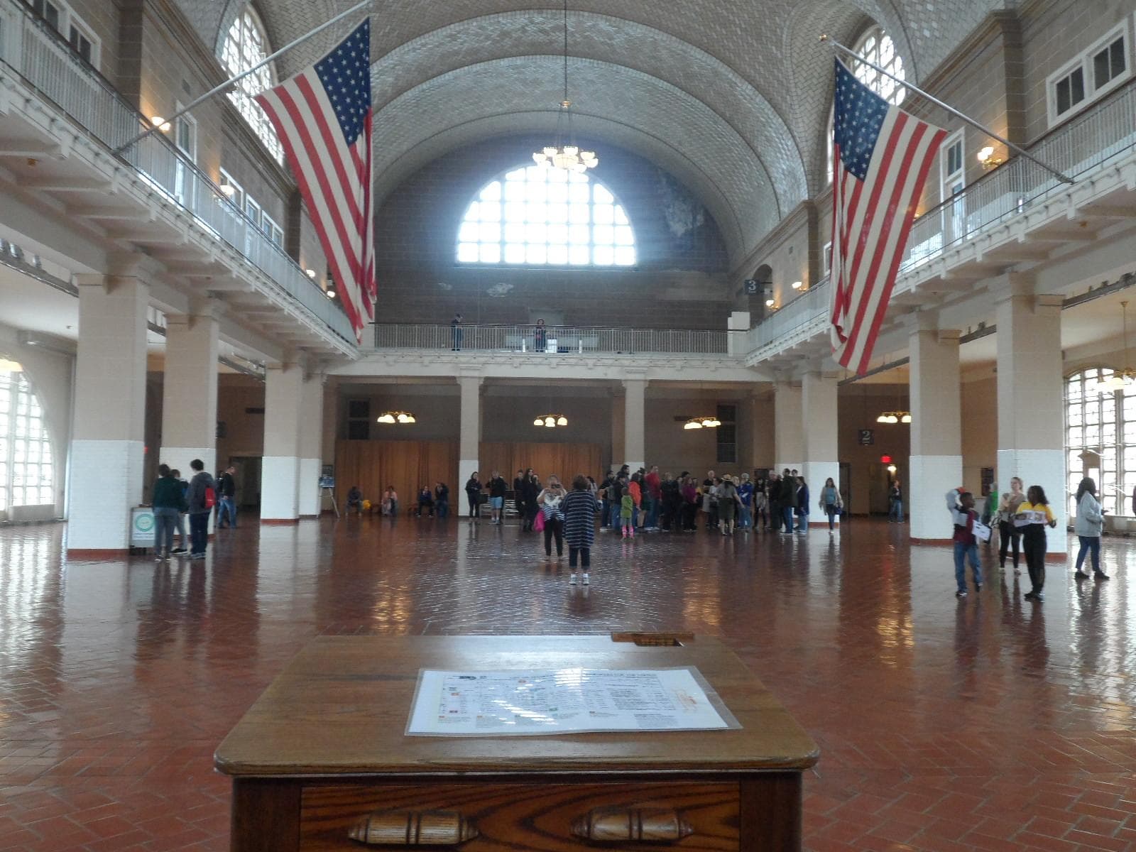 A photo of what the Registration Room looked like on the day that I was there; photo credit: Katherine Michel