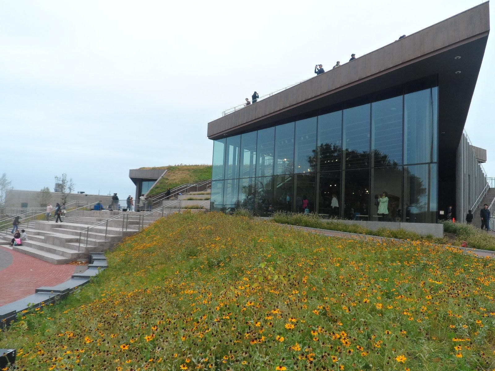 The beautiful Statue of Liberty Museum; photo credit: Katherine Michel