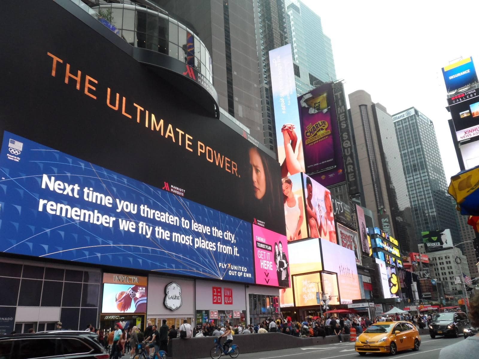 Times Square; photo credit: Katherine Michel